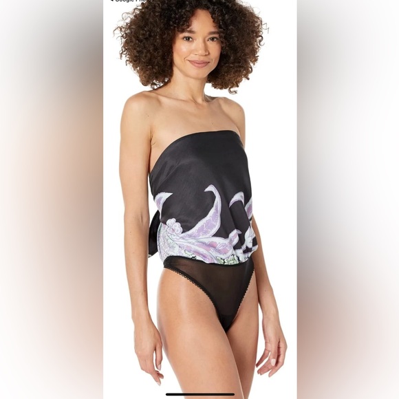 NWT Free People Spellbound Bodysuit Floral - Picture 1 of 8